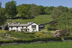 Beatrix Potter Prints: Castle Farm, Sawrey, the marital home of Beatrix Potter