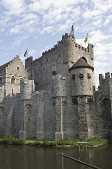 The Castle, Gravensteen, Ghent, Belgium, Europe