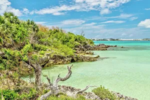 Relax Prints: Castle Harbour at Blue Hole Park, Bermuda, Atlantic, North America