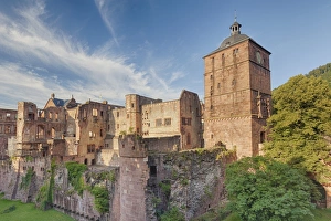 Heidelberg Prints: Castle, Heidelberg, Baden-Wurttemberg, Germany, Europe