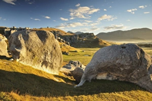 Images Dated 19th April 2010: Castle Hill, Canterbury high country, South Island, New Zealand, Pacific