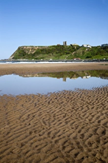 Castle Hill Prints: Castle Hill from North Sands, Scarborough