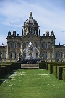 Fountains Prints: Castle Howard, location of Brideshead Revisited, Yorkshire, England, United Kingdom