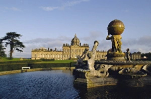 Lawn Prints: Castle Howard, Yorkshire, England, UK, Europe