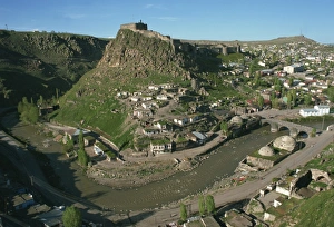 Castle (Kalesi), Kars, north east Anatolia, Turkey, Asia Minor, Eurasia