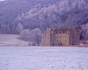 Purple Prints: Castle Menzies in winter
