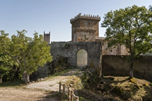 Paving Stone Prints: Castle of Pambre, Palas de Rei, Lugo, Galicia, Spain, Europe