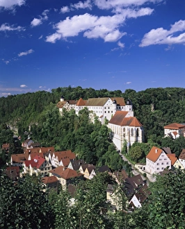 Swabian Alb Prints: Castle and Pilgrimage Church of St