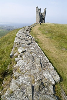 Dunstanburgh Prints: Castle ruins, Dunstanburgh, Northumberland, England, United Kingdom, Europe