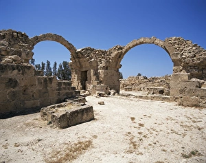 Castle of Saranda Kolones, Paphos, Cyprus, Europe