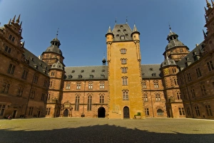 Images Dated 26th April 2008: Castle Schloss Johannisburg, Aschaffenburg, Franconia, Bavaria, Germany, Europe