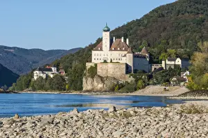 Danube Prints: Castle Schloss Schoenbuehel, Schoenbuehel-Aggsbach, Wachau, Austria