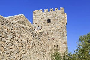 Crusader Prints: Castle of St. Peter, Bodrum, Anatolia, Turkey, Asia Minor, Eurasia
