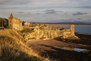 St Andrews Prints: The Castle at sunrise, St Andrews, Fife, Scotland
