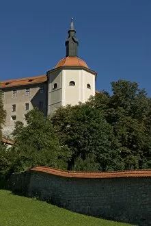 Castle in the village of Sofja Loka, Slovenia, Europe