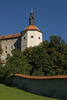 Images Dated 19th August 2008: Castle in the village of Sofja Loka, Slovenia, Europe