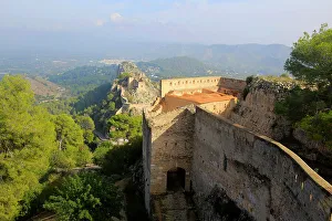 Amazing Prints: Castle of Xativa (Jativa), Valencia province, Spain, Europe
