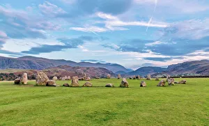 Neolithic Prints: Castlerigg Stone Circle, dating from the Neolithic era