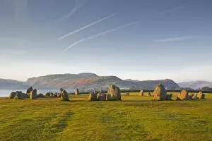 Standing Stone Prints: Castlerigg stone circle at dawn in the Lake District National Park