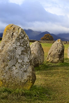 Castlerigg Stone Circle near Keswick, Lake District National Park, Cumbria, England, United Kingdom, Europe
