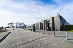 Casueway Museum, Giants Causeway, UNESCO World Heritage Site, Co. Antrim, Ulster