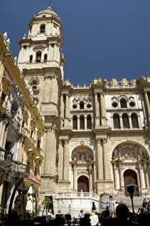 Images Dated 12th May 2009: Catedral del Encarnacion (La Manquita), west facade and the single bell tower