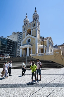 Metropolitan Cathedral Prints: Catedral Metropolitana, Florianopolis, Santa Catarina State, Brazil, South America