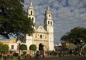 Neo Classical Prints: Catedral de Nuestra Senora de la Purisima Concepcion, Campeche, Mexico, North America