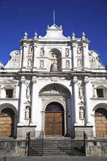 Catedral de Santiago (Santiago Cathedral), Antigua, UNESCO World Heritage Site