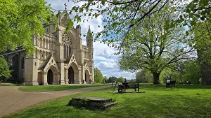 Benches Prints: Cathedral