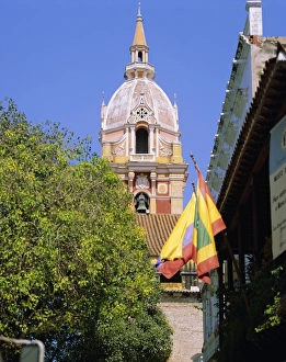 Steeple Prints: The Cathedral, Cartagena, Colombia