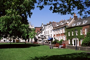 Cathedral Close, Exeter, Devon, England, United Kingdom, Europe