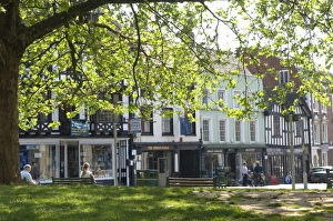 Herefordshire Prints: Cathedral Close, Hereford, Herefordshire, England, United Kingdom, Europe