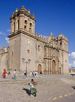 Whole Body Prints: The cathedral in Cuzco
