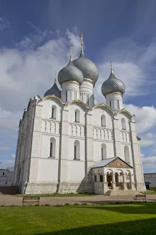 Metallic Prints: Cathedral of the Dormition, built 1162, Rostov Veliky, Golden Ring, Yaroslavl Oblast
