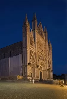 The Cathedral (Duomo), Orvieto, Umbria, Italy, Europe