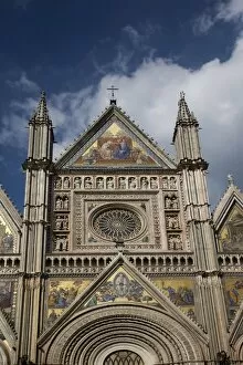 Images Dated 28th June 2008: The Cathedral (Duomo), Orvieto, Umbria, Italy, Europe