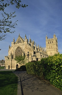 Cathedral, Exeter, Devon, England, United Kingdom, Europe