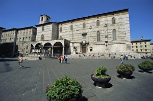 Perugia Prints: Cathedral and Fontana Maggiore