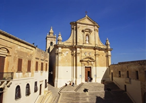 18th Century Gallery: Cathedral, Gozo, Malta