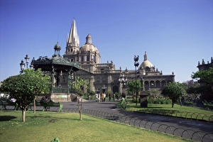 Mexican Prints: Cathedral, Guadalajara