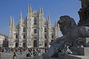 The Cathedral (Il Duomo), Milan, Lombardy, Italy, Europe