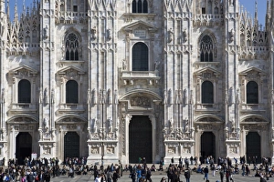 The Cathedral (Il Duomo), Milan, Lombardy, Italy, Europe