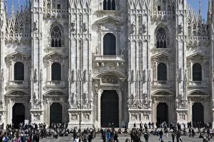 Images Dated 19th March 2009: The Cathedral (Il Duomo), Milan, Lombardy, Italy, Europe