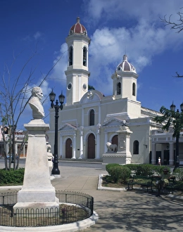 Cienfuego Prints: The Cathedral of the Immaculate Conception in the Parque Marti, Cienfuegos