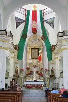 Images Dated 8th January 2009: Cathedral of Our Lady of Guadalupe, Puerto Vallarta, Jalisco State, Mexico, North America