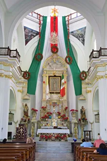 Images Dated 8th January 2009: Cathedral of Our Lady of Guadalupe, Puerto Vallarta, Jalisco State, Mexico, North America