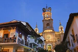 Images Dated 8th January 2009: Cathedral of Our Lady of Guadalupe, Puerto Vallarta, Jalisco State, Mexico, North America