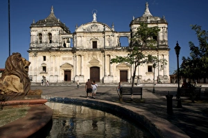 Leon Prints: Cathedral, Leon, Nicaragua, Central America