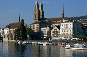 Cathedral and Limmat River